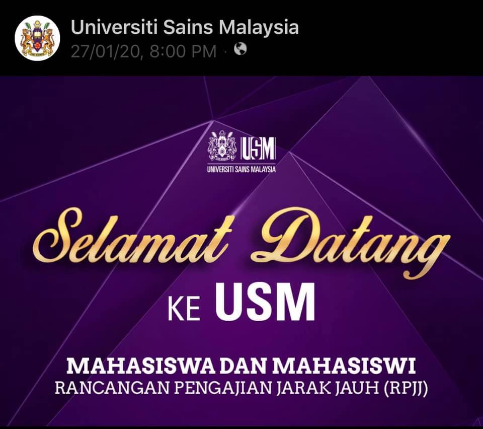School Of Distance Education Universiti Sains Malaysia Photos Facebook