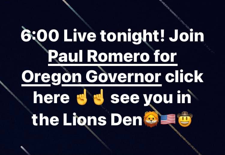 Paul Romero Common... - Paul Romero Common Sense for Oregon