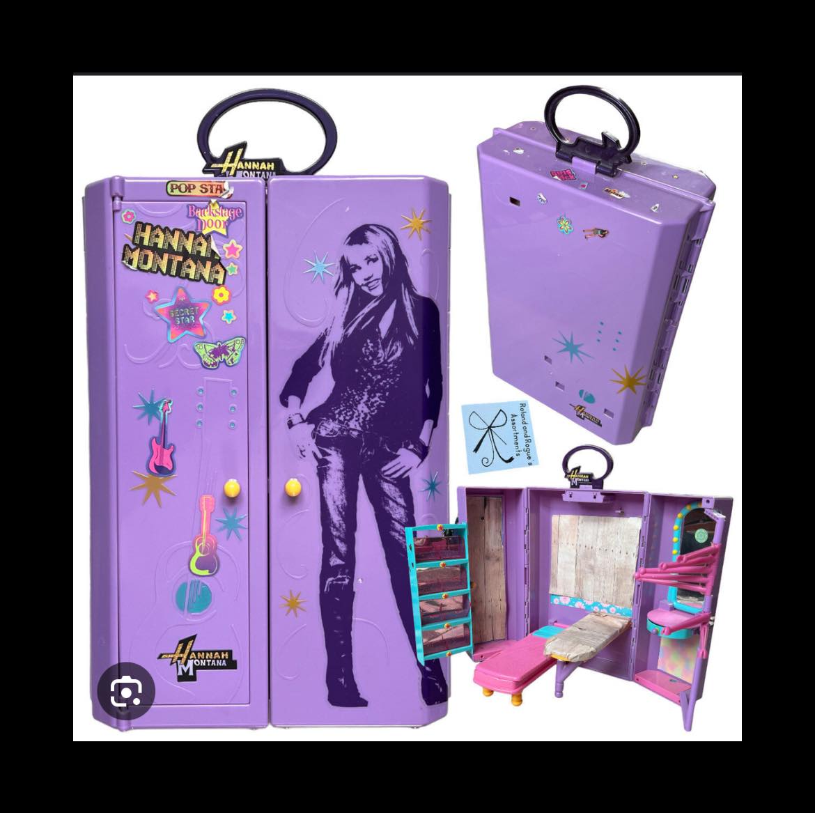 Anyone else remember the Hannah Montana back stage pass set?