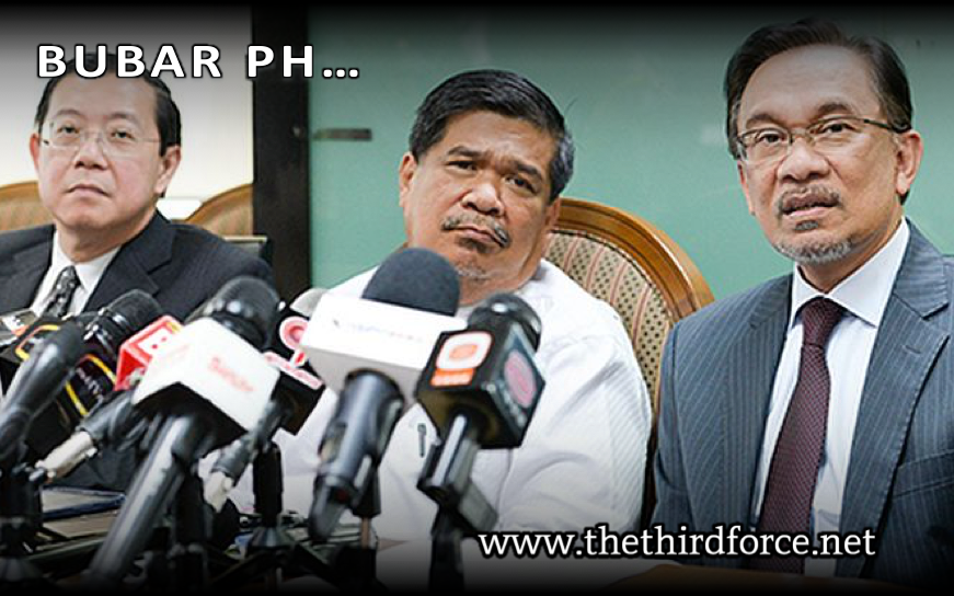 Bubar Pakatan Harapan Tubuh Raggie Jessy Rithaudeen Facebook
