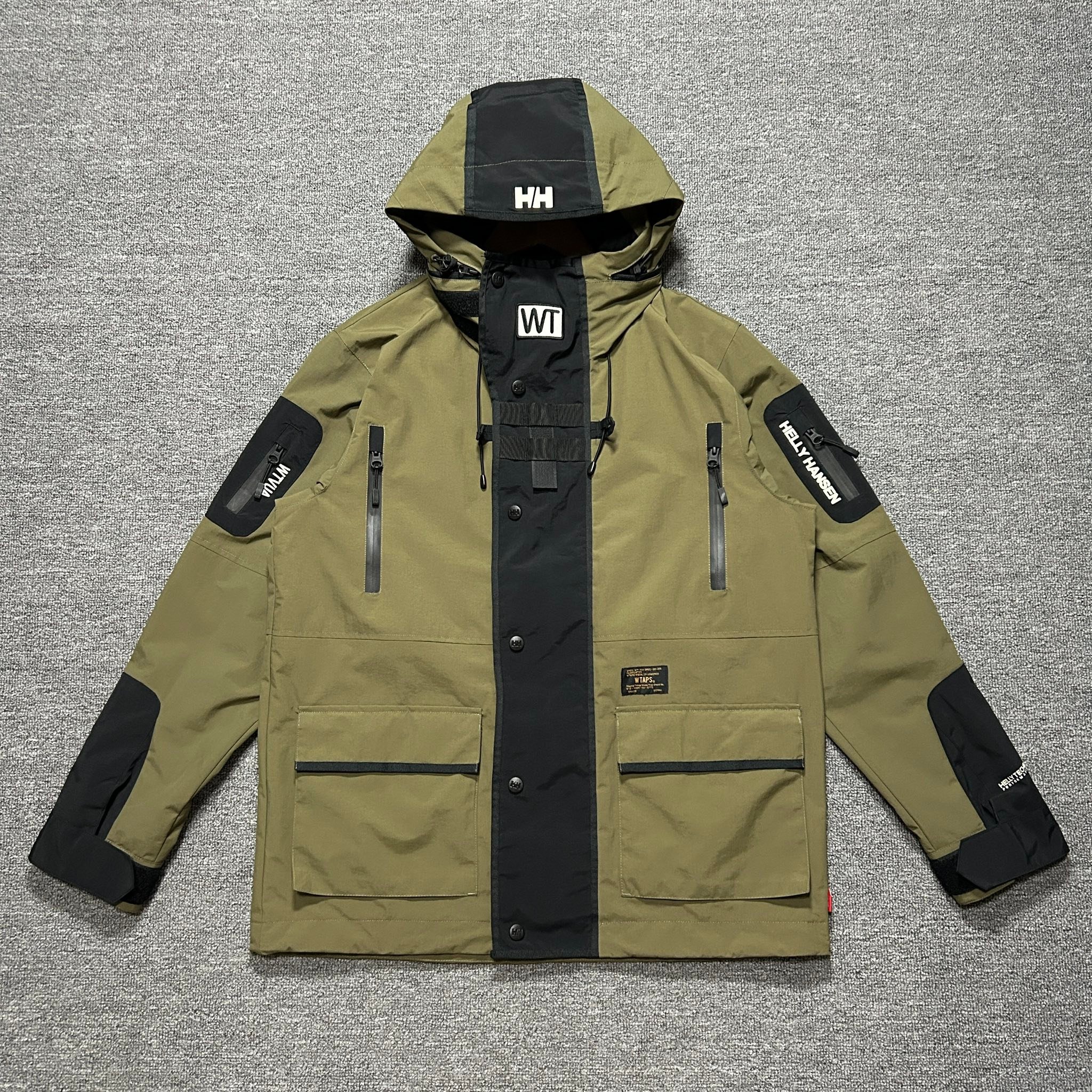 PTPA/WTS HELLY HANSEN X WTAPS SHERPA JACKET NYLON PACKABLEHOOD 