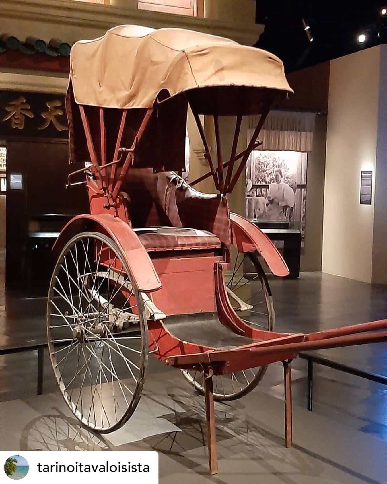 The rickshaw first appeared... - National Museum of Singapore
