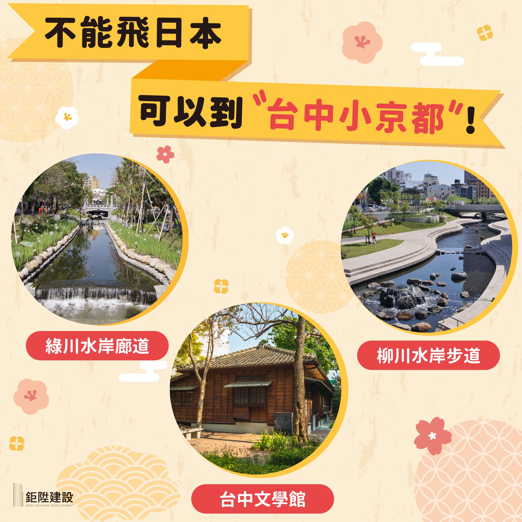 鉅陞建築團隊 不能飛日本 可以到台中小京都٩ ˊᗜˋ و Facebook