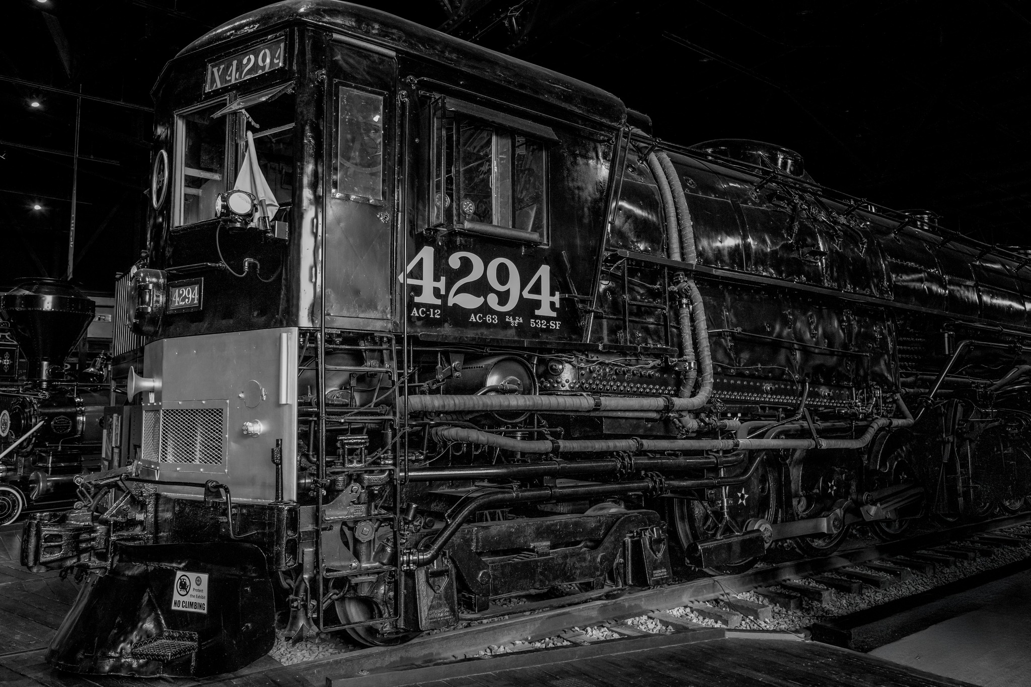 Locomotive at Sacramento, CA train museum