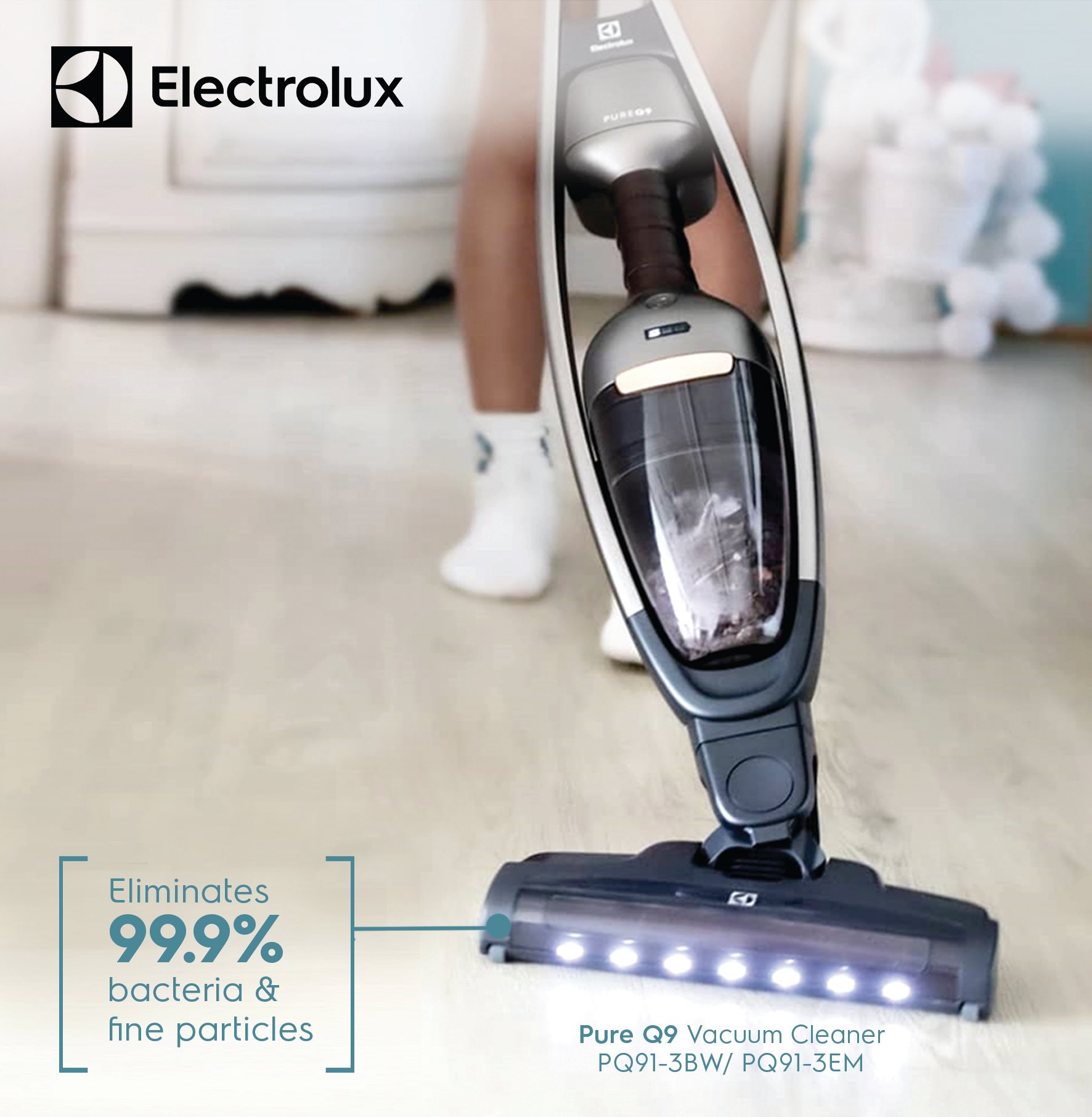 Electrolux - Keep your house clean with PURE Q9 Allergy Vacuum 