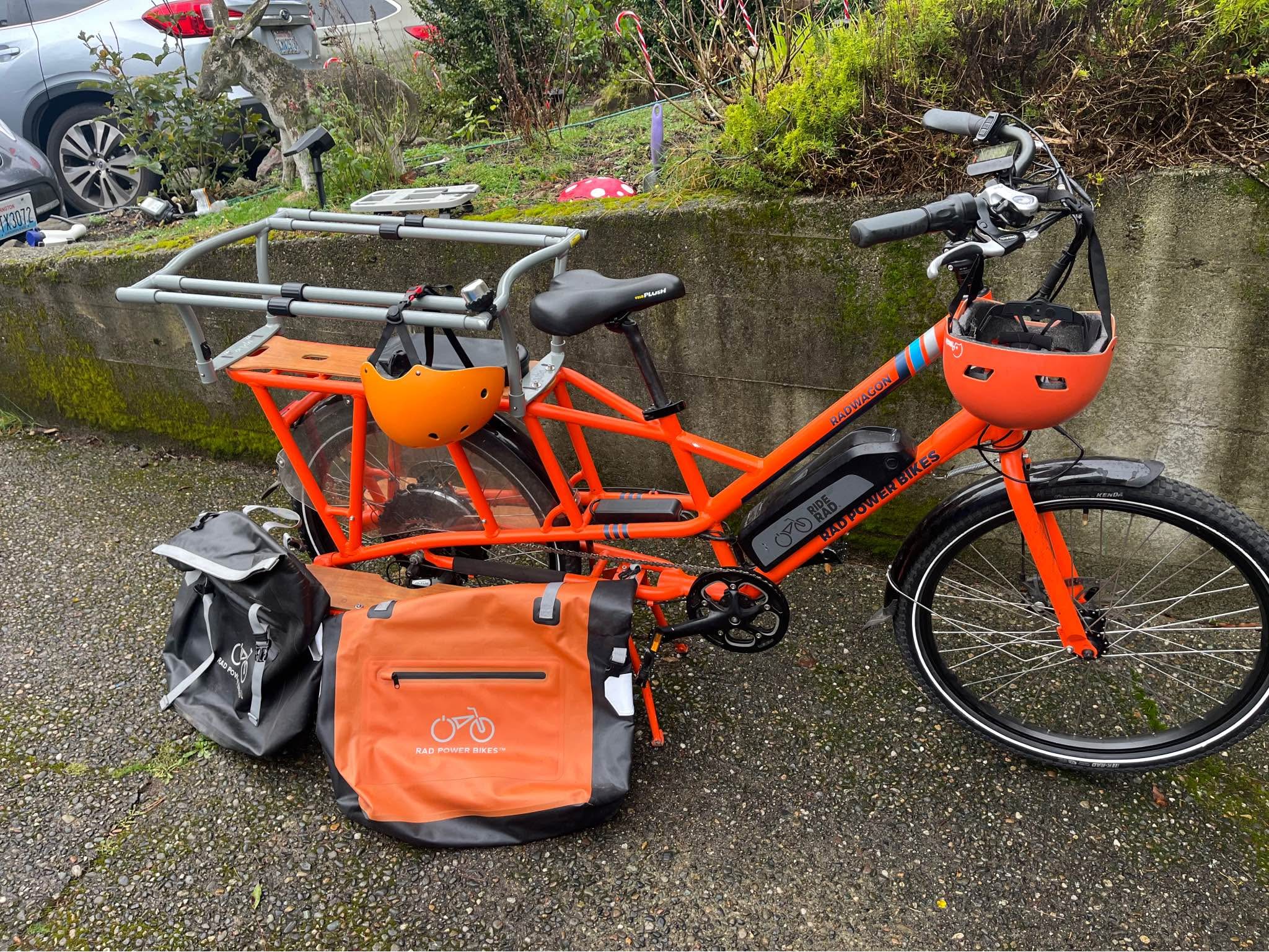 RAD WAGON 4 CARGO DADWAGON BIKE BICYCLE RAD POWER BIKE E-BIKE FOR ...