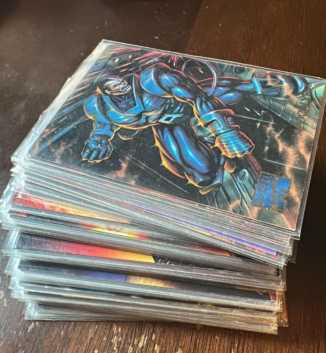 1995 Marvel Metal Silver Flasher Lot 47 cards