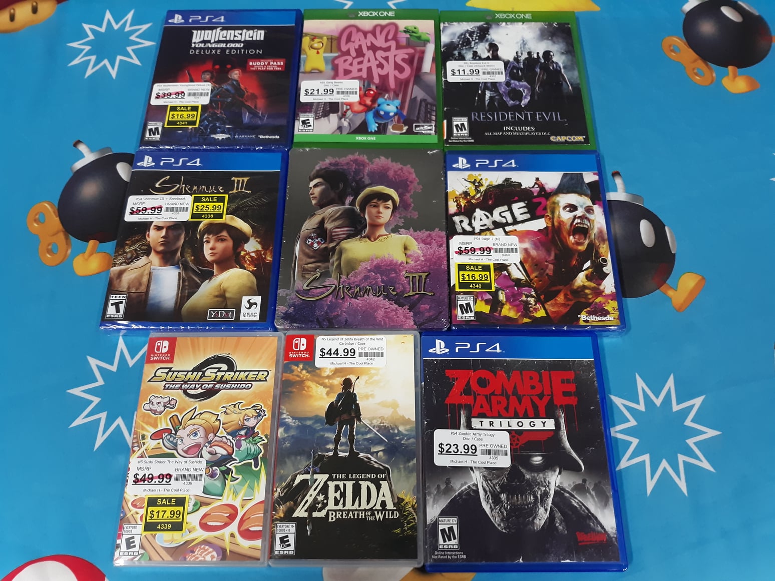 マック Game for Switch, Playstation 4, and Xbox One! Some new, some pre