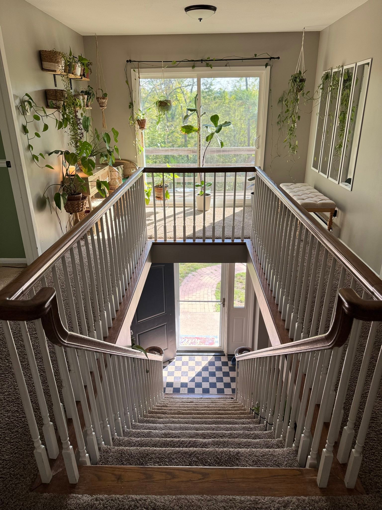 Home Design and Decor | Second level boho inspo 🖤 🪴 | Facebook