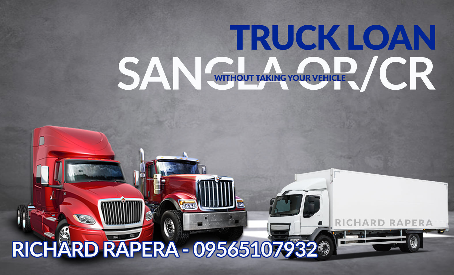 SACC LOAN - Richard Rapera | Pasig