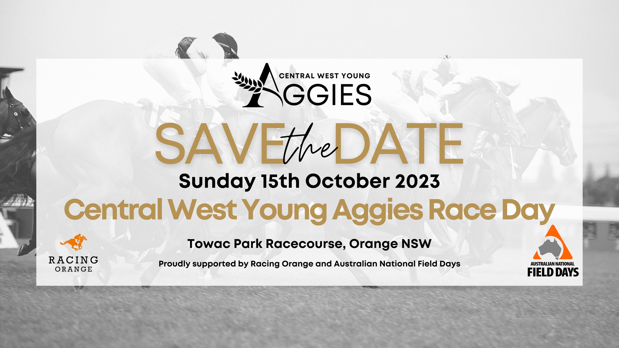 Central - 🏇Get ready to gallop into the Central West Young Aggies Race ...