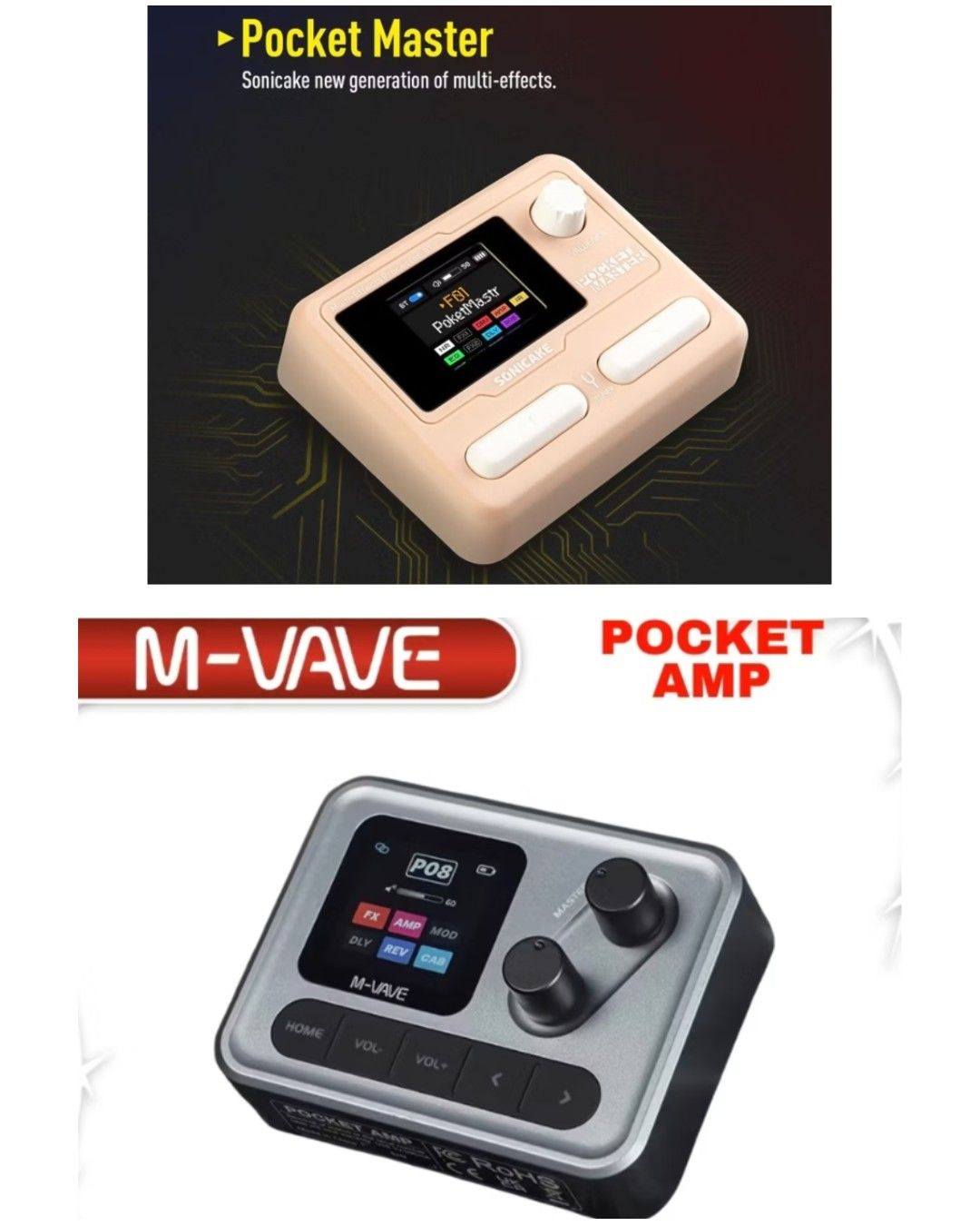 Sonicake Pocket Master vs M-VAVE Pocket Amp: Which is more