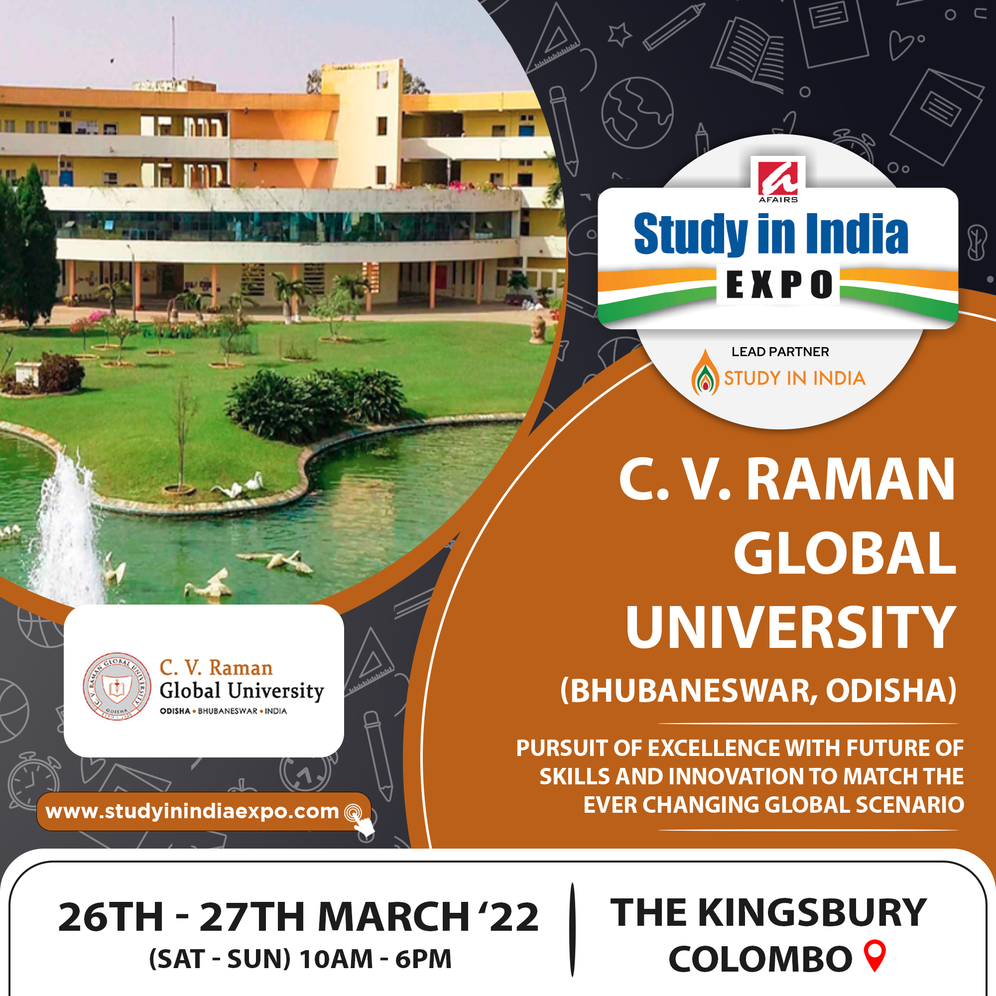 C V Raman Global University - Of the... - Study in India Expo