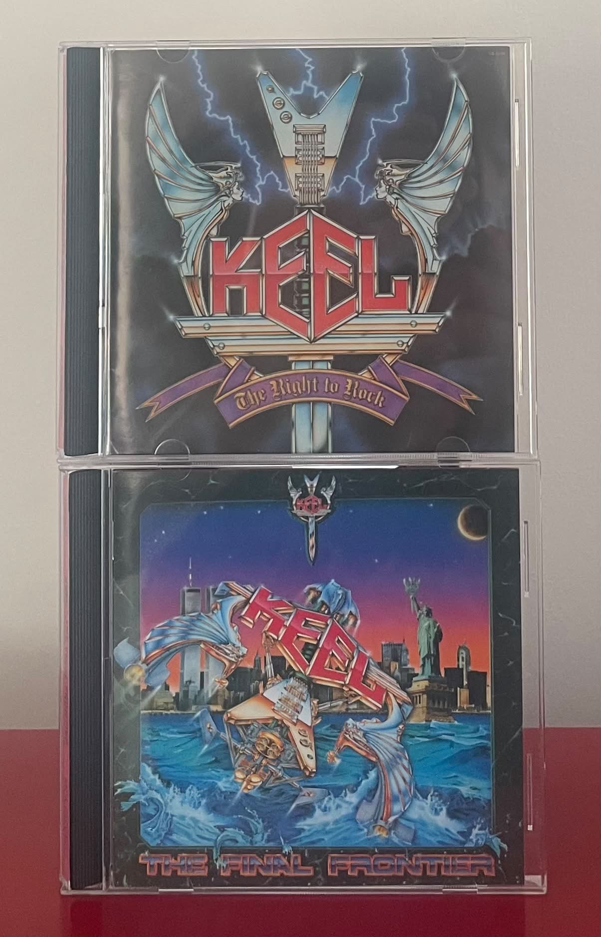 KEEL (1985-1988) Classic Line-Up Then and Now. #KEEL #thenandnow