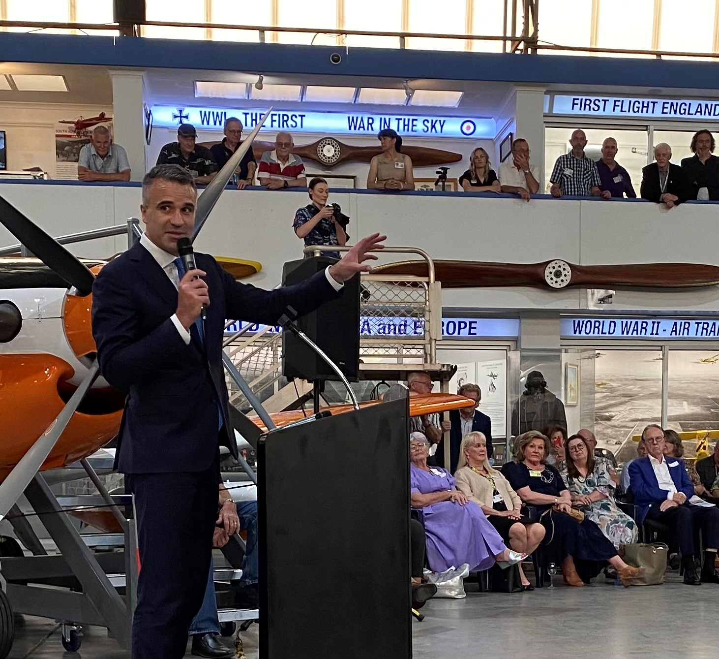 Air - The Hon Peter Malinauskas, Premier of South Australia, speaking ...