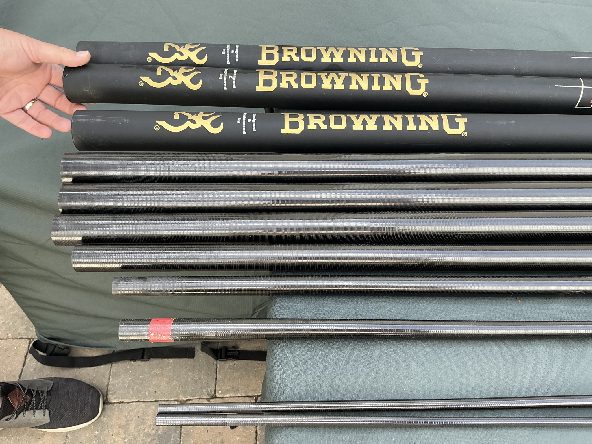 browning fishing poles for sale Vintage Graphite Spinning Rod Model 732955  5 ' Ultralight Review: Browning Sphere Silverlite Plus
