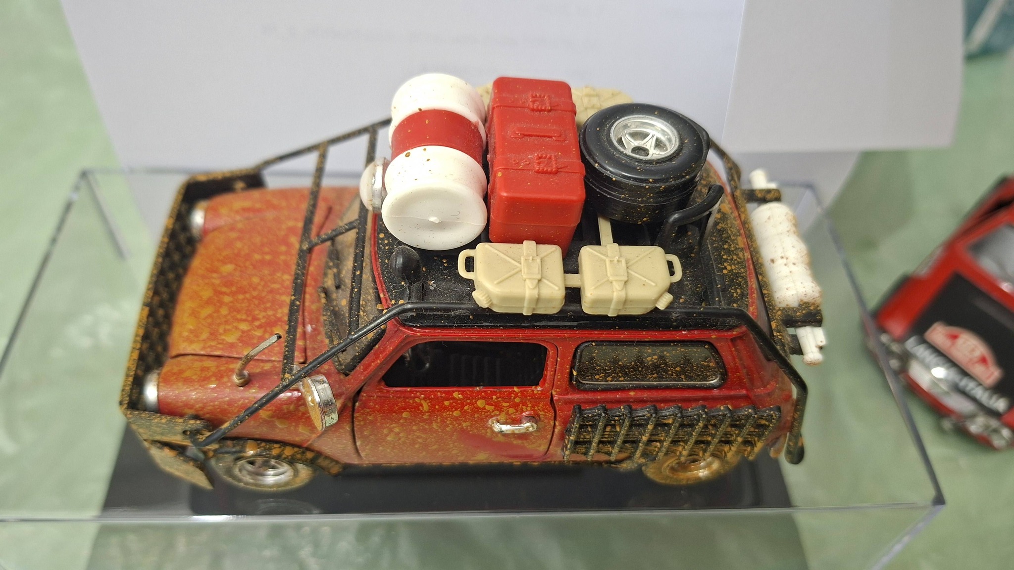 Mini Cooper Mato Grosso rally.Polistil.1/25