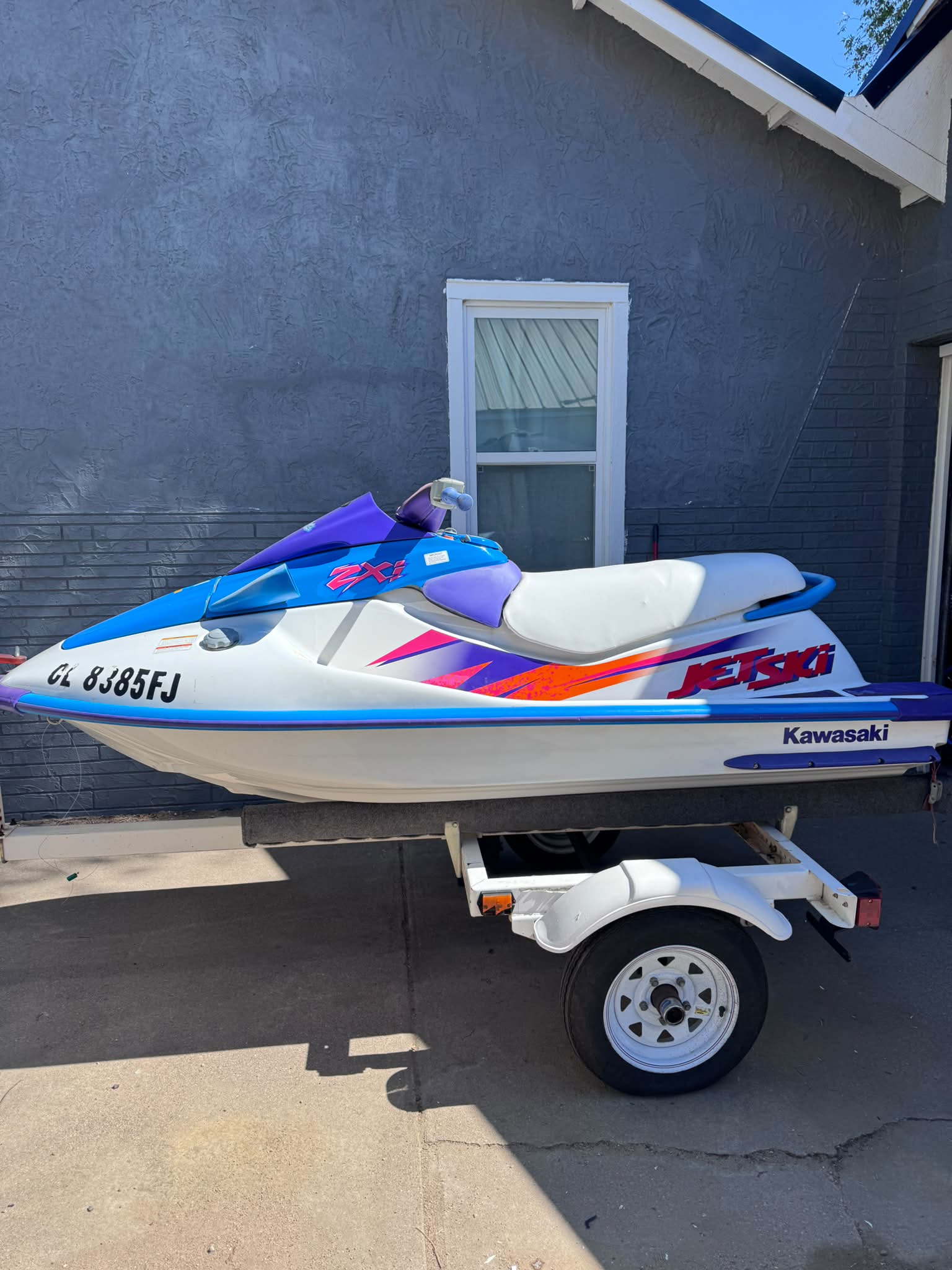 Why does my 1996 Kawasaki 750zxi jet ski bog and die during sharp
