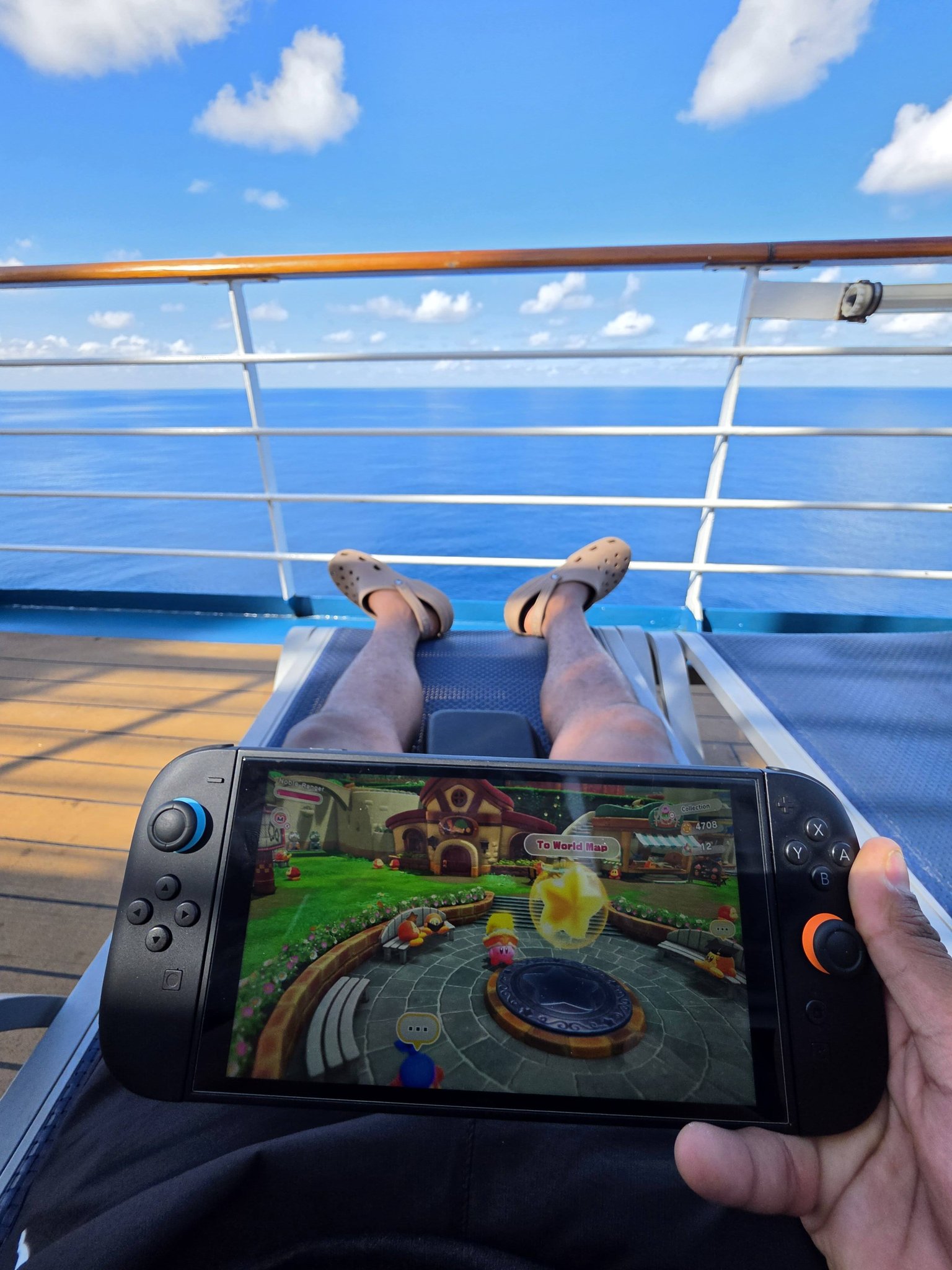 Nintendo Switch handles sunlight great for portable gaming
