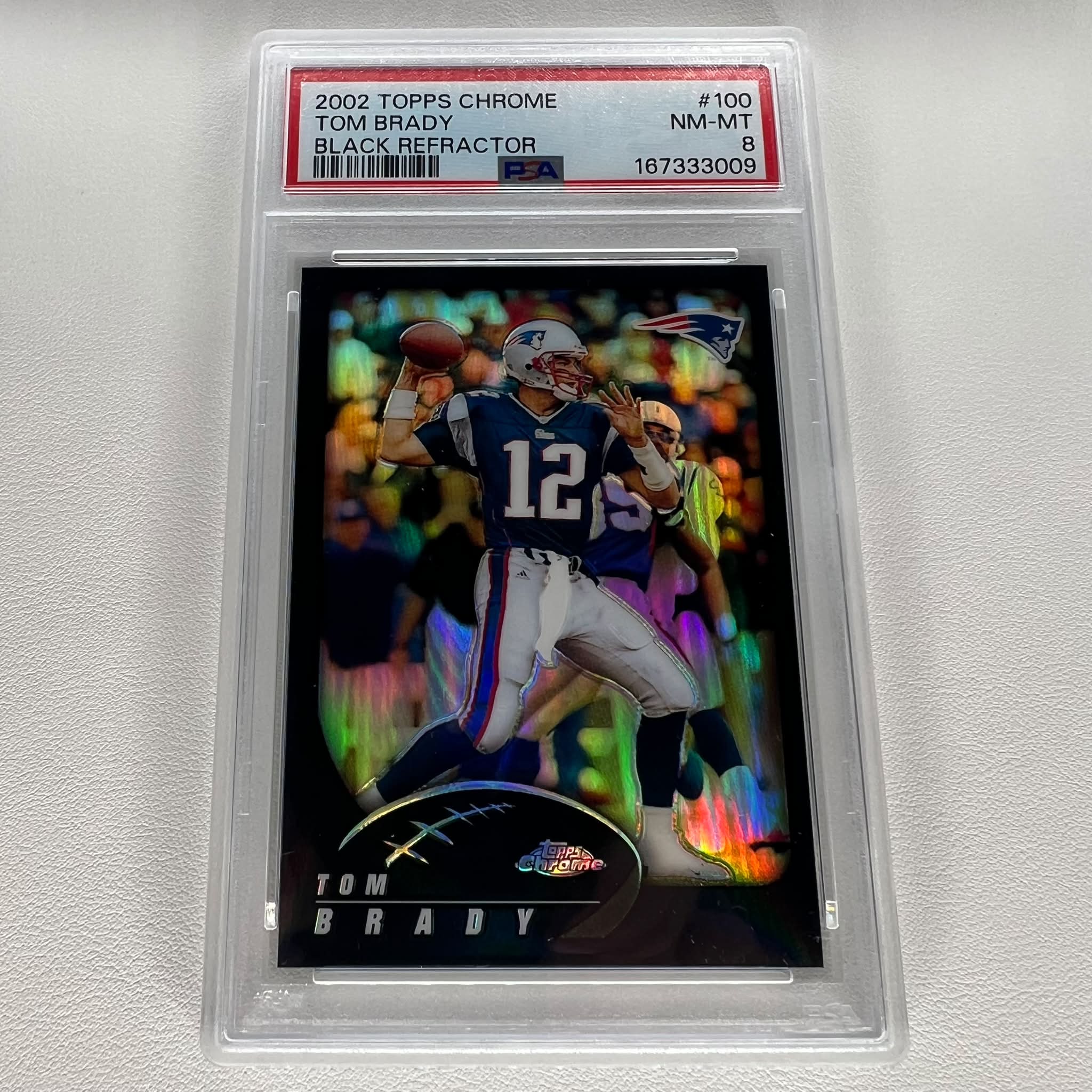 Tom Brady is chasing this new 1-of-1 dual autograph card of