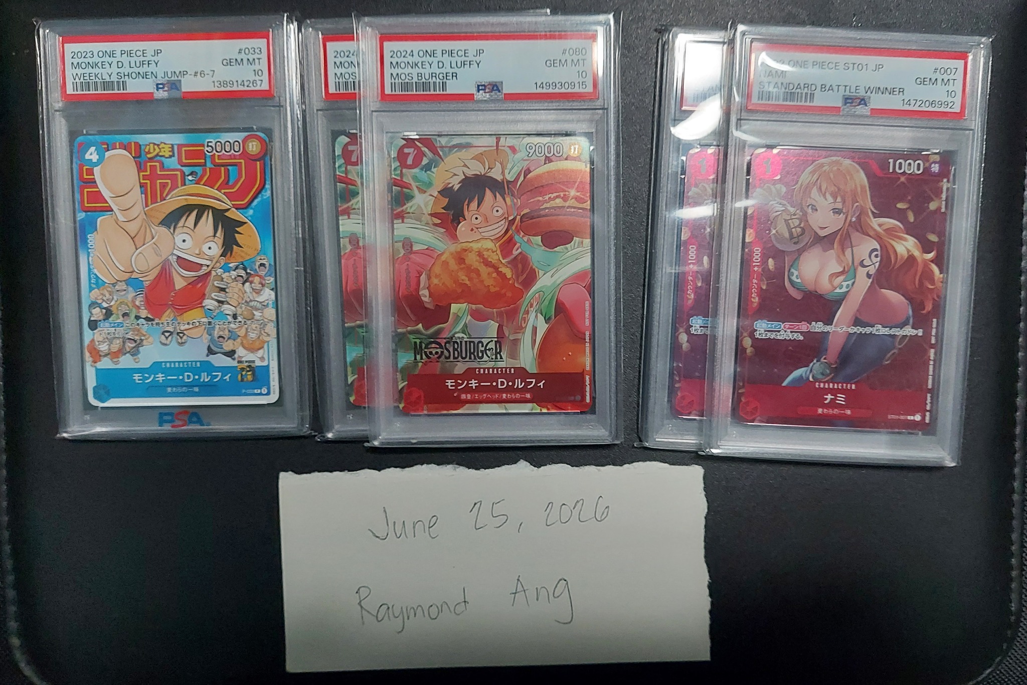 Selling: PSA10 2023 ONE PIECE JAPANESE PROMOS #033 MONKEY D. LUFFY 
