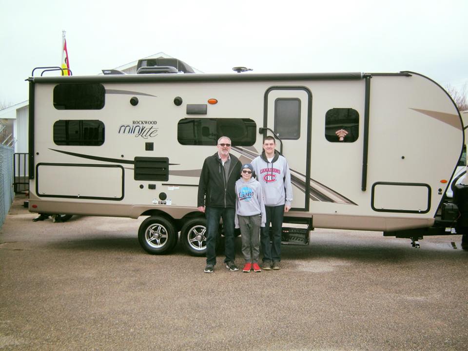 Rockwood RVs - The Williams family sure does look like a...