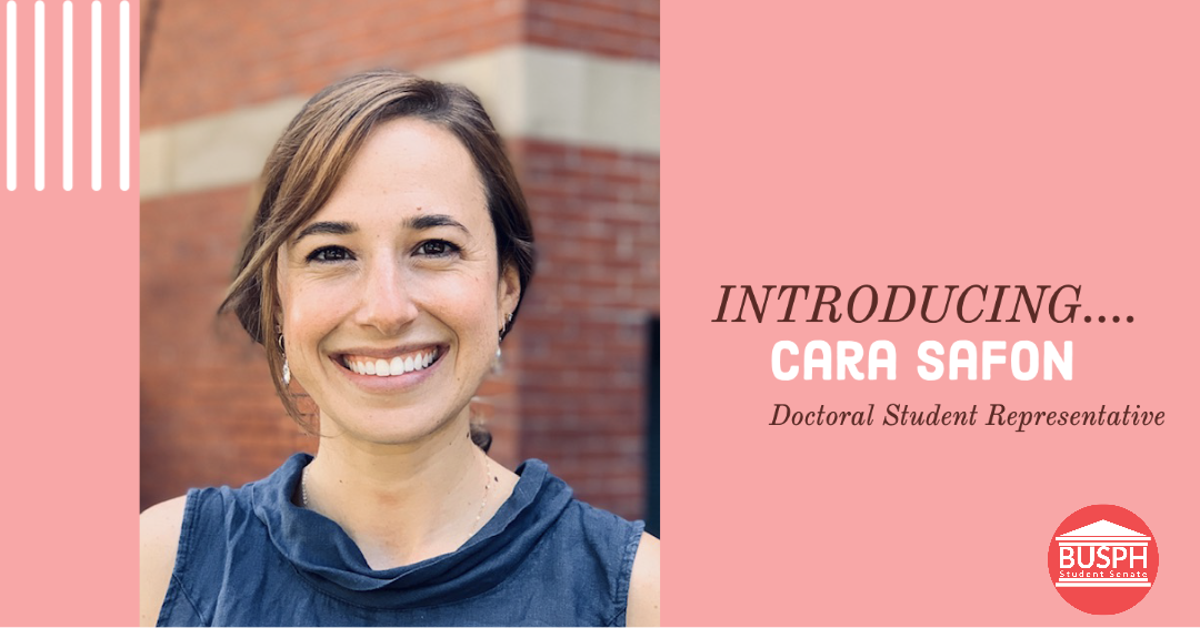 Meet Cara... - BU School of Public Health Student Senate | Facebook