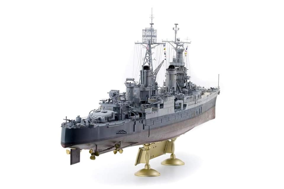 1/350 Academy USS Indianapolis by Sheng Fong