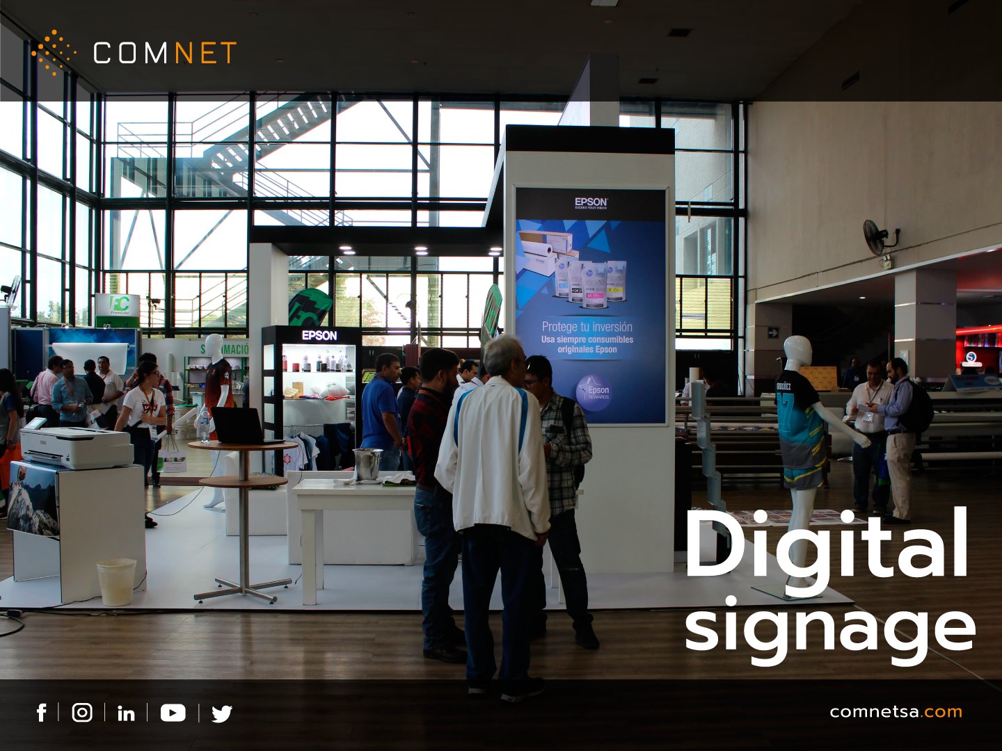 COMNET - Digital signage es un formato publicitario que se... | Facebook