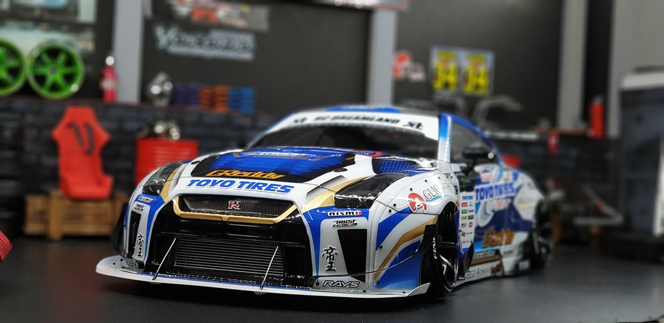 RC Dreamland - Kawabata GTR R35 TOYO livery 2in1 body... | Facebook