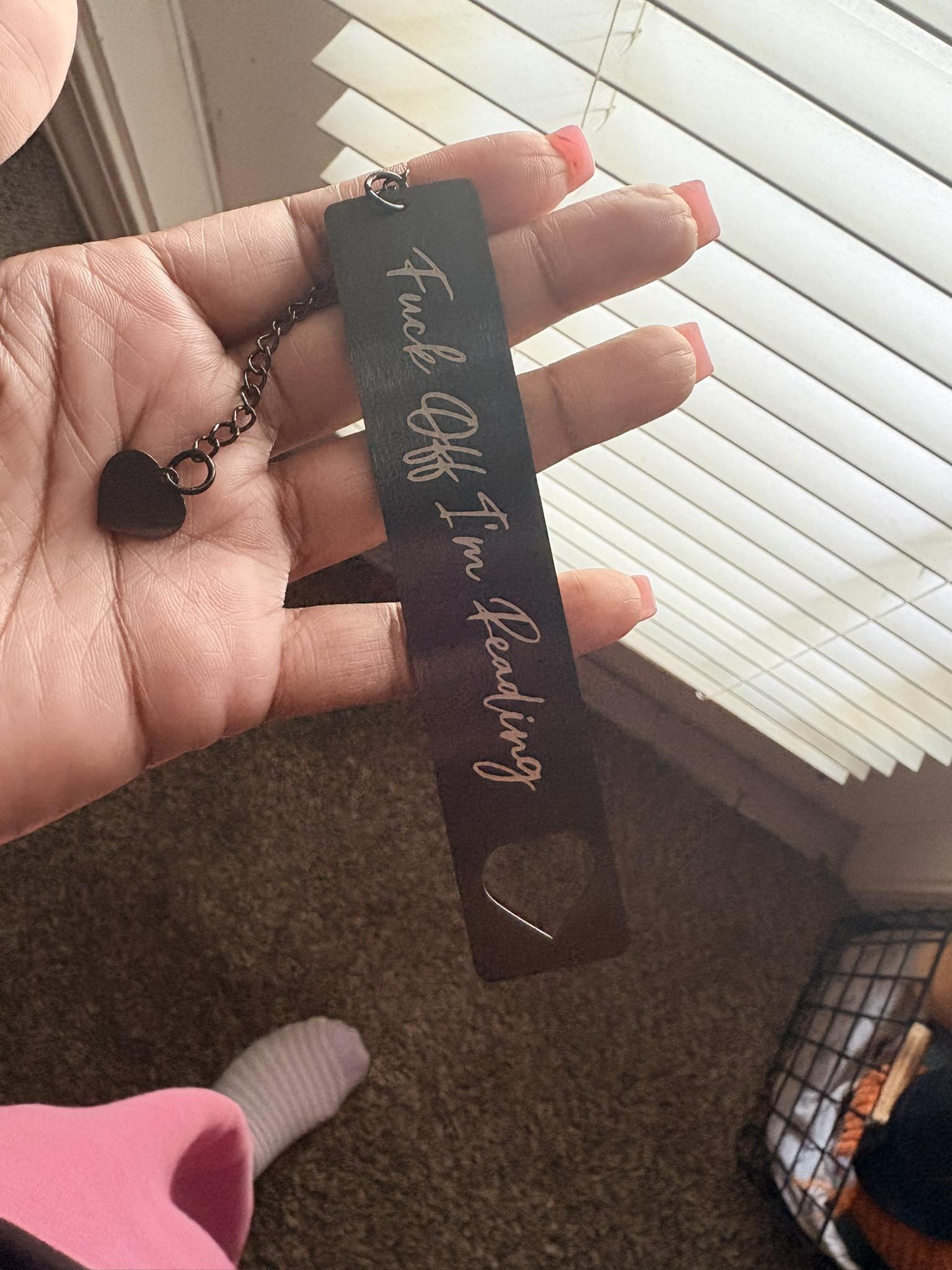 Dog ear bookmark user shares new find