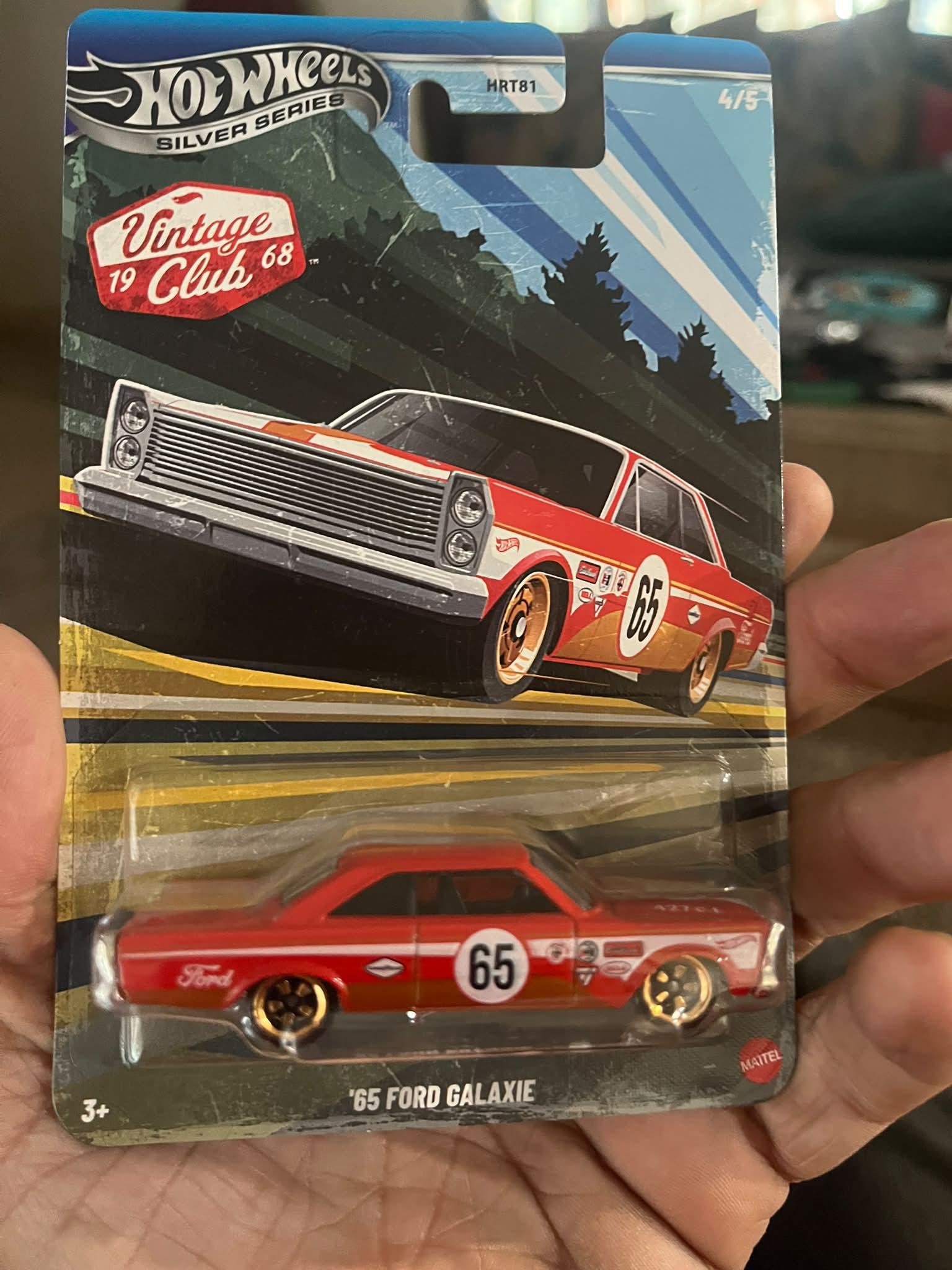 2026 Hot Wheels Silver Series Vintage Club 65 Ford Galixie