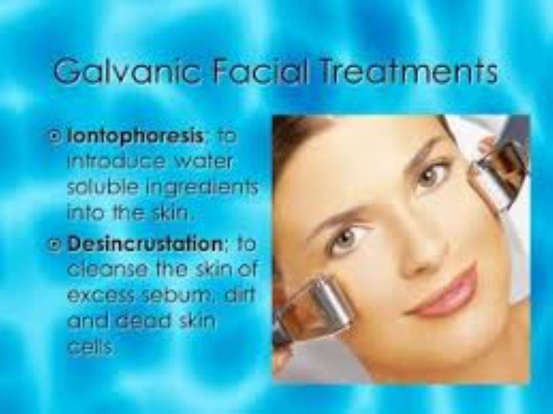 THE SPA'AH - We use a Galvanic Machine which has two important ...