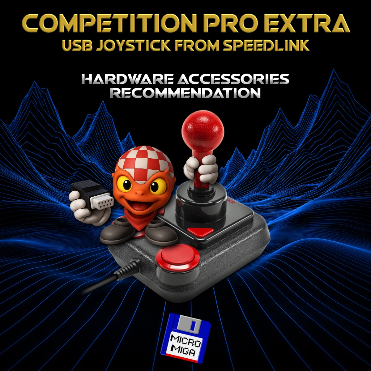 Speedlink USB Competition Pro joystick for Amiga gaming