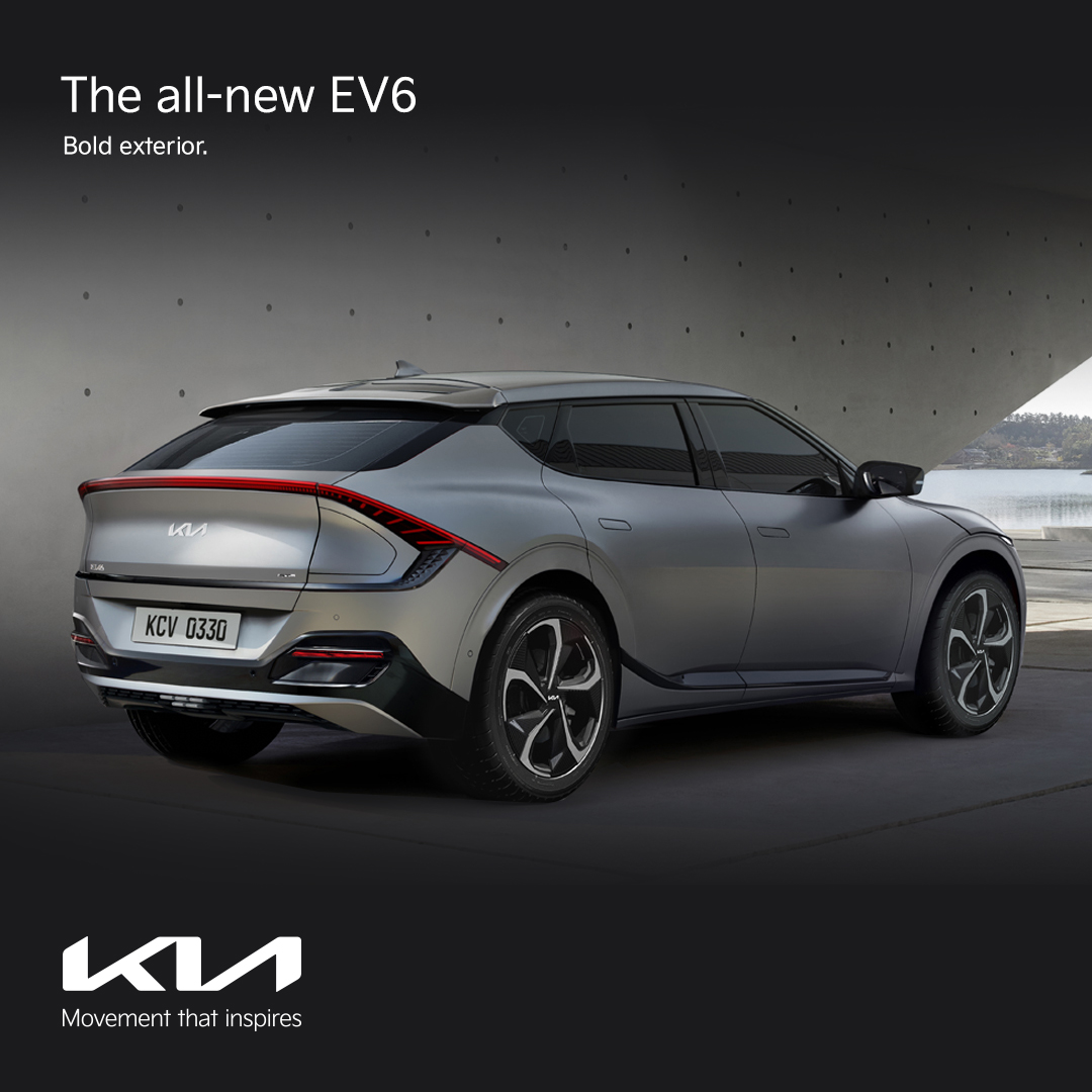 KIA Maurice - The full LED tail lights of the Kia EV6 pose... | Facebook