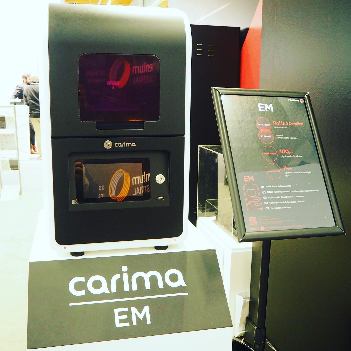 PCUBE - Nuova stampante 3D CARIMA EM presentata in fiera a... | Facebook
