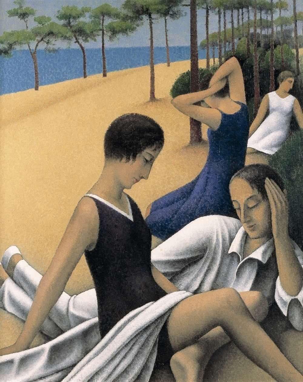Felix. Elie. Tobeen (1880.1938., French. Painter. Cubist!!)