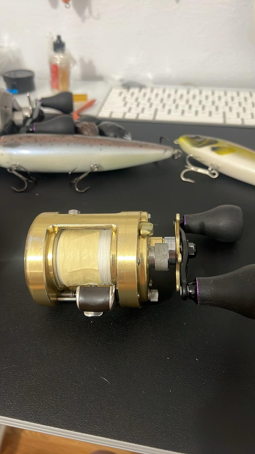 best rod for shimano calcutta 400 400B Round Freshwater Fishing Reel Sports & Outdoors the Calcutta Conquest MD 300 Rod and line recommendation :
