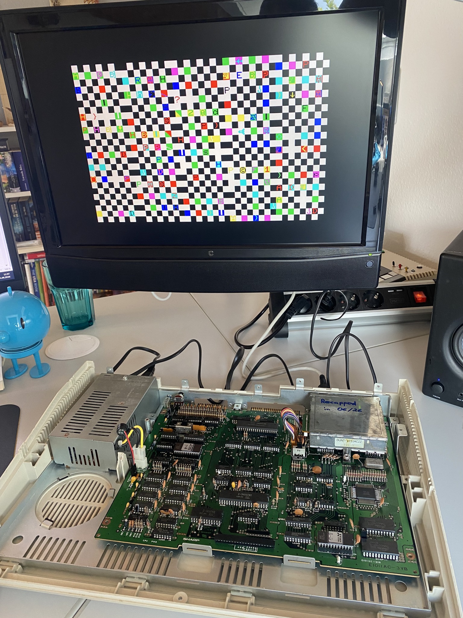 マーティン First experience with programming on the Sharp MZ-80a