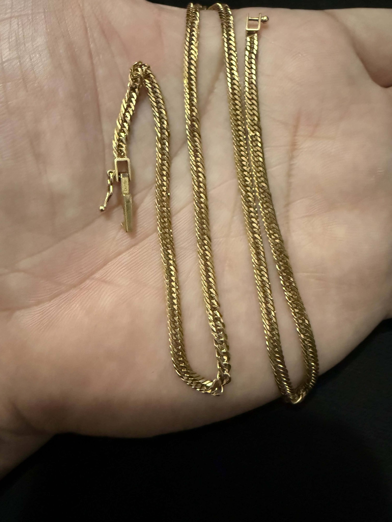 JAPAN GOLD K18 Necklace 16