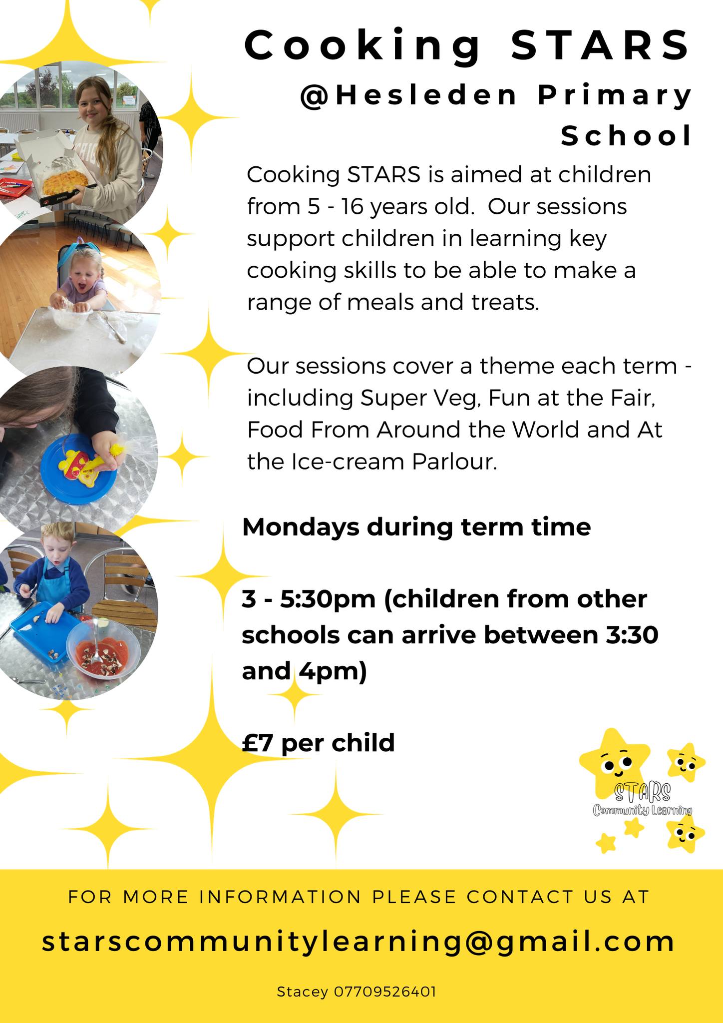 Hesleden Voice - COOKING STARS After School Club | Facebook