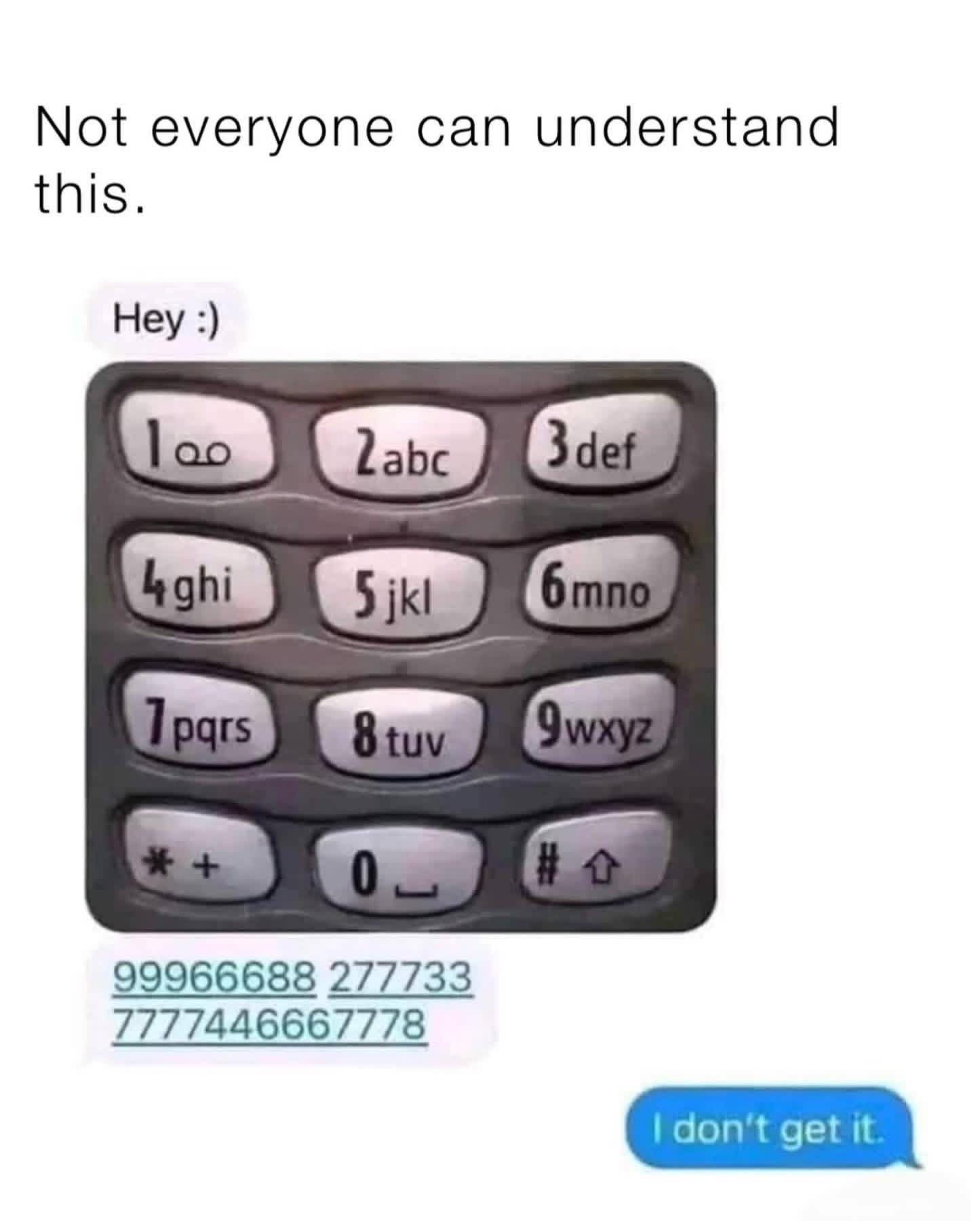 Understanding coded text messages