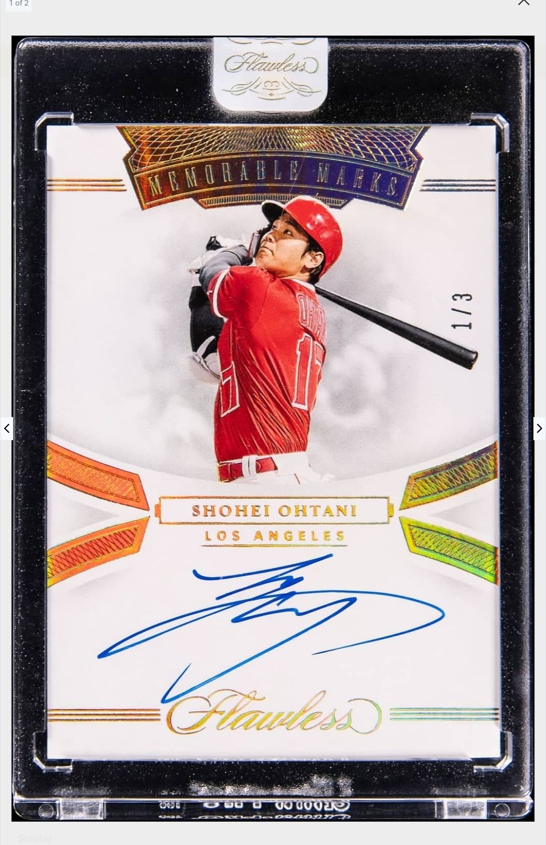 Ohtani's market isn't slowing down 😳🔥 This 2019 Panini Diamond