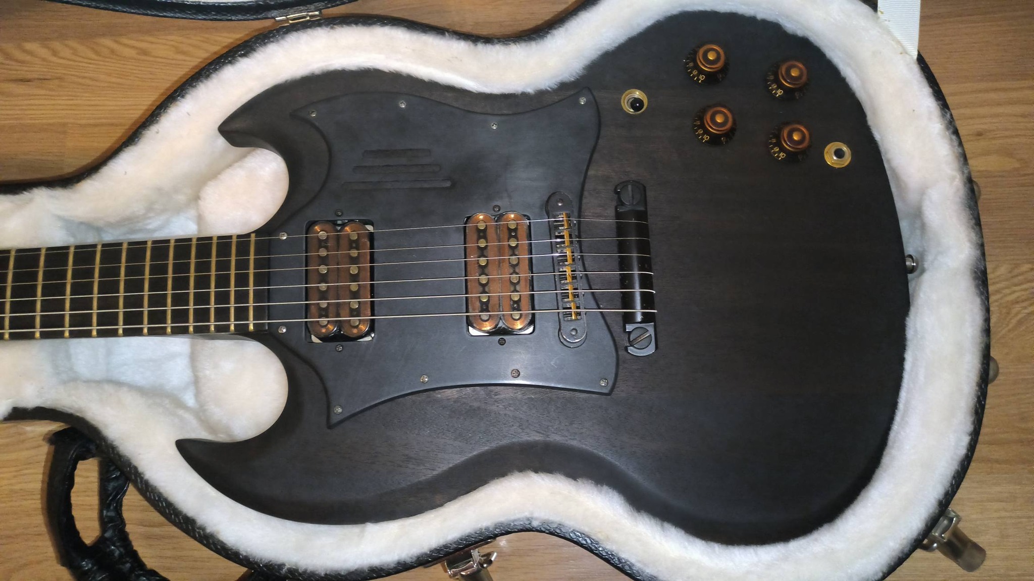 Gibson SG owner shows off 2006 SG Menace