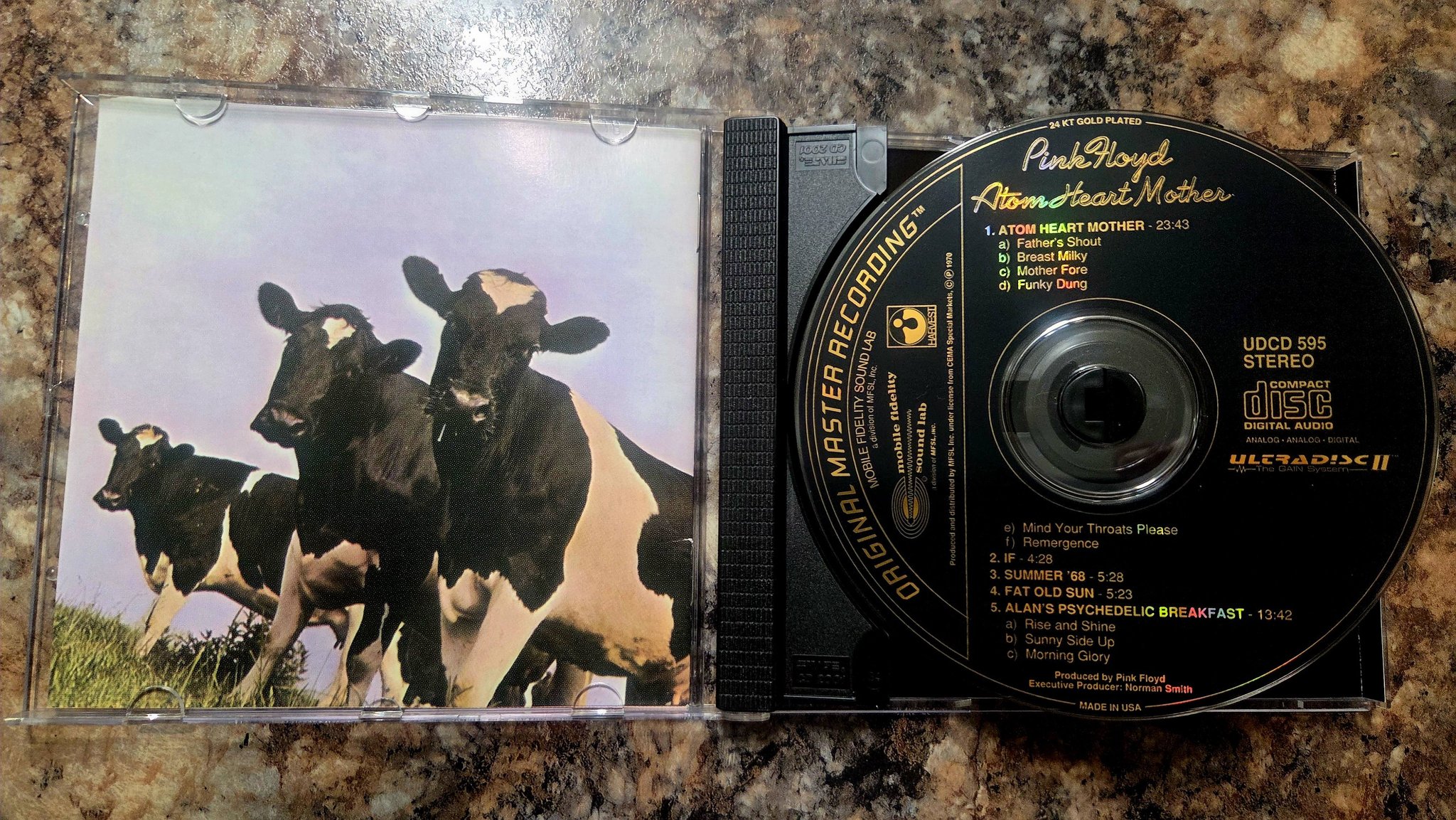 Pink Floyd's The Dark Side of the Moon on Mobile Fidelity UltraDisc