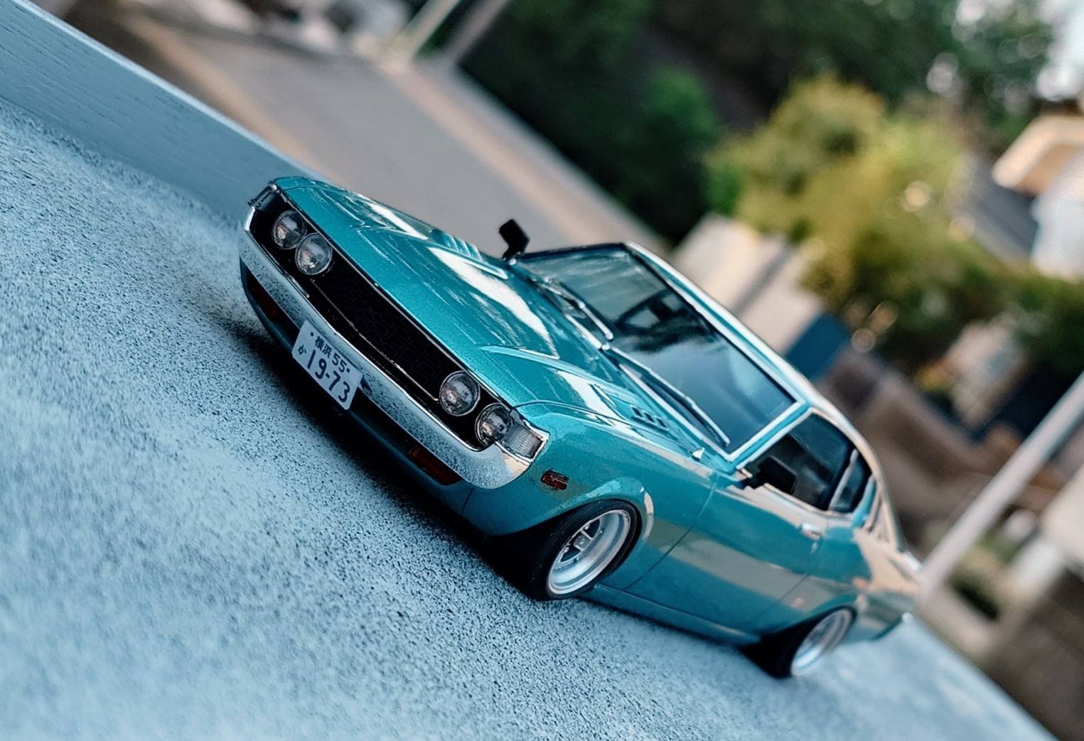 ハセガワ　MINI ブルー ユニオンジャック ルーフ ハセガワ MINI ブルー ユニオンジャック ルーフ ハセガワ MINI ブルー