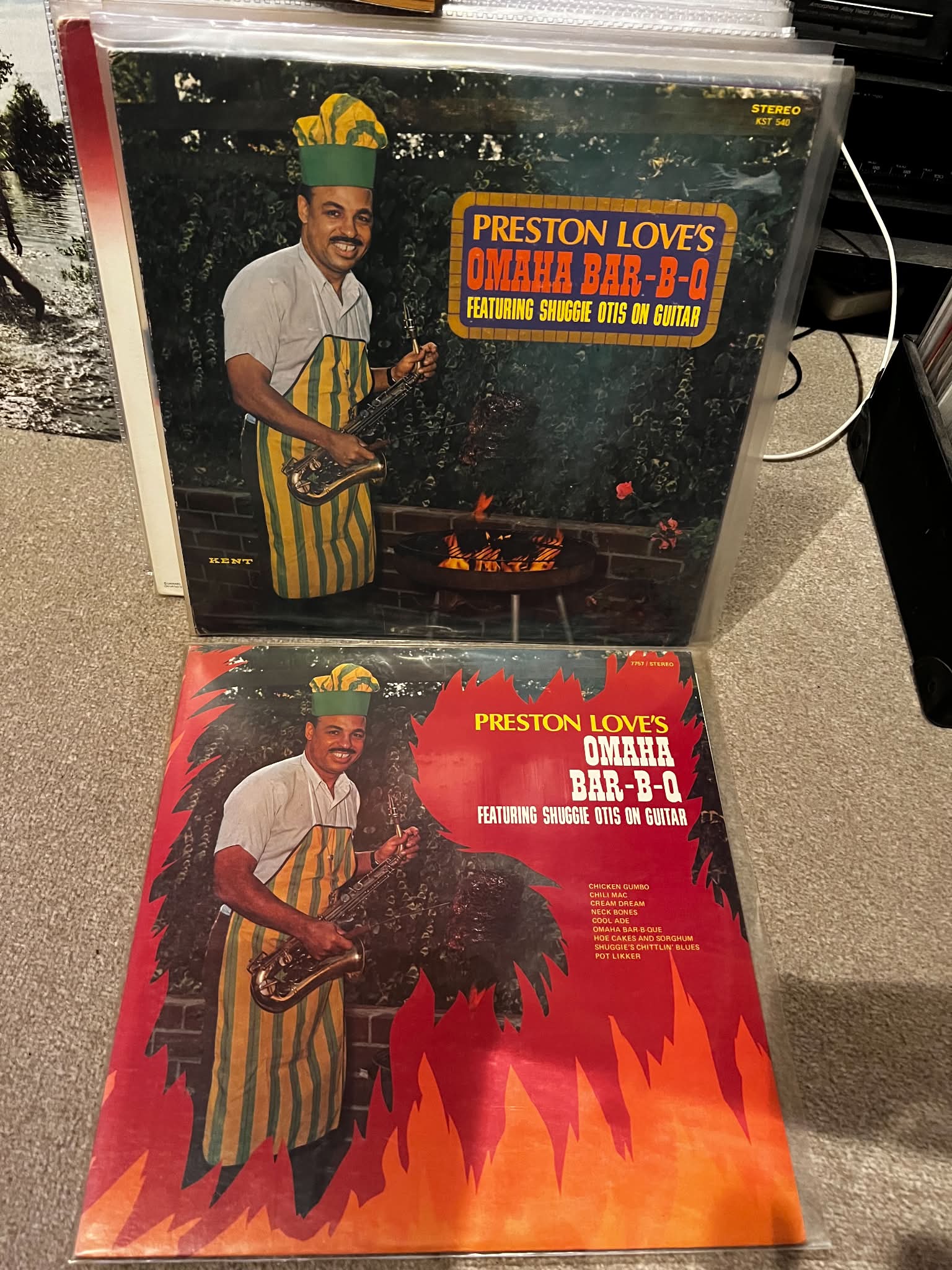 Preston Love's Omaha Bar-B-Q album featuring Shuggie Otis