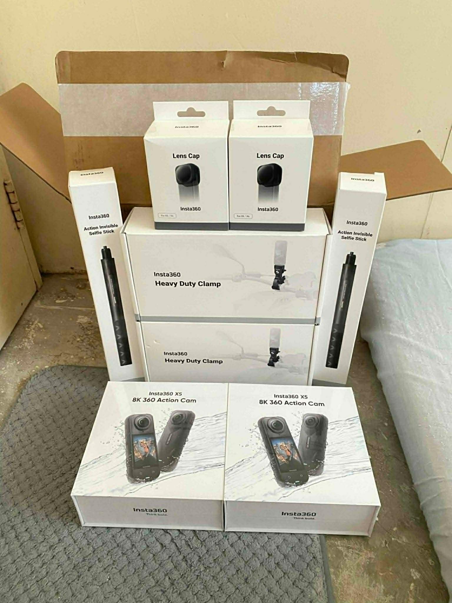 ? FOR SALE: Insta360 X5 MOTORCYCLE BUNDLE ? ? Brand New 