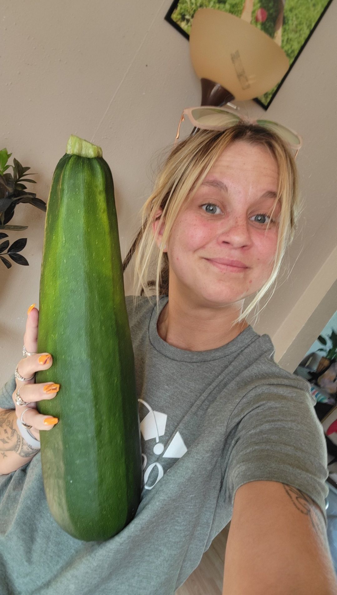 Sarah Whitty grew a 170-pound zucchini — and shattered the North