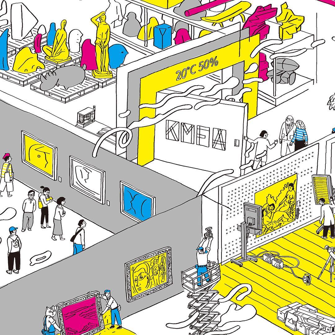 #高雄兒童美術館 美術館，典藏大解祕... - Croter Illustration & Design Studio